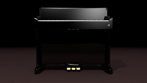 Piano - Low Poly preview image